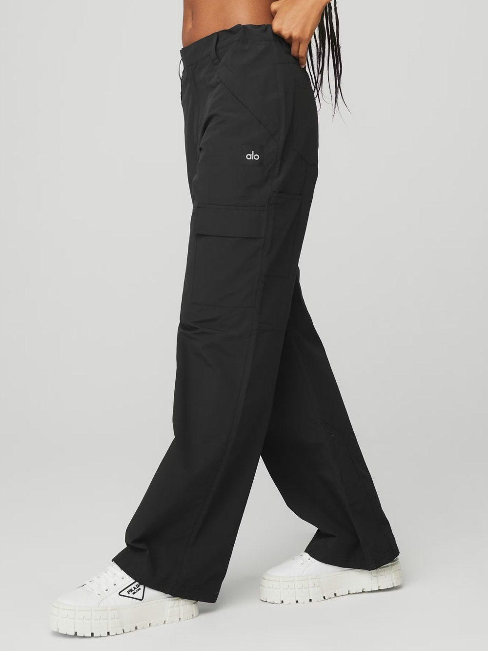 Alo Yoga The Edge Trouser in Black